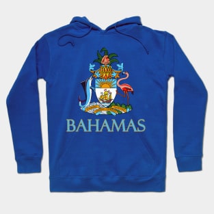 Bahamas - Coat of Arms Design Hoodie